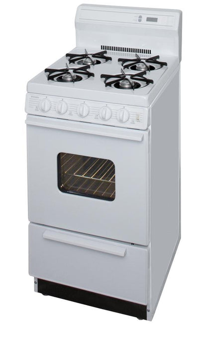 PREMIER SAK220OP Premier 20-inch Gas Range (color: White)