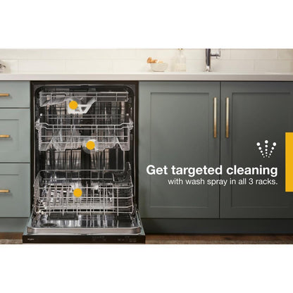 WHIRLPOOL WDTS7024RZ Eco Series Quiet Dishwasher With A Washing 3rd Rack & Water REPELLE...