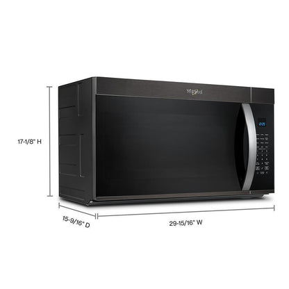 WHIRLPOOL WMMS3330RV 30 W 1.9 Cu. Ft Over the Range Microwave With Sensor Cooking