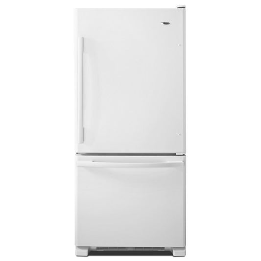 AMANA ABB1924BRW 18.5 Cu. Ft. Energy Star Qualified Bottom-freezer Refrigerator -...