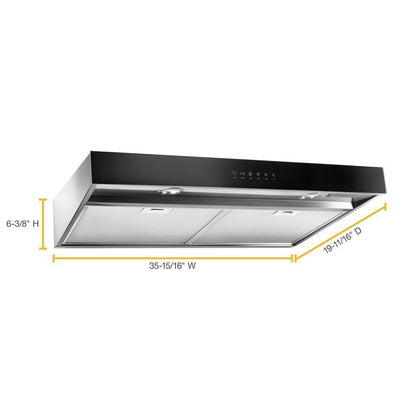 WHIRLPOOL WVU57UC6FS Whirlpool 36"" Range Hood With Boost Function