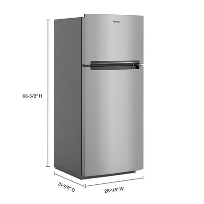 WHIRLPOOL WRTX5028PM Whirlpool 28-inch Wide Top-freezer Refrigerator - 16.6 Cu. Ft.