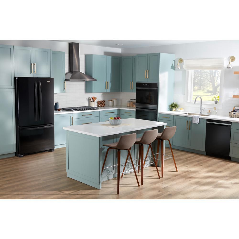 WHIRLPOOL WOED5030LB &#xa;10.0 Total Cu. Ft. Double Wall Oven With Air Fry When Connected