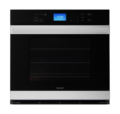 SHARP SWA3062GS Sharp Stainless Steel European Convection Built-in Single Wall Oven