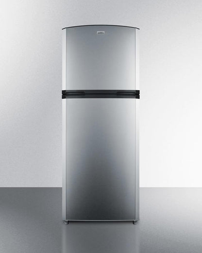 SUMMIT FF1427SSIM Counter Depth Frost-free Refrigerator-freezer With A 26"" Footprint, ...