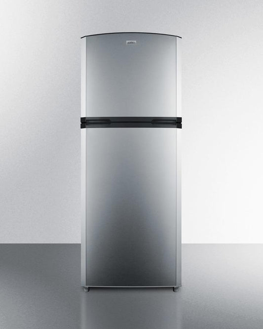 SUMMIT FF1427SSIM Counter Depth Frost-free Refrigerator-freezer With A 26"" Footprint, ...