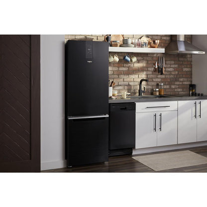WHIRLPOOL WRB533CZJB Whirlpool 24-inch Wide Bottom-freezer Refrigerator - 12.7 Cu. Ft.