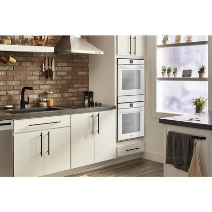 WHIRLPOOL WOD52ES4MW Whirlpool 5.8 Cu. Ft. 24 Inch Double Wall Oven With Convection