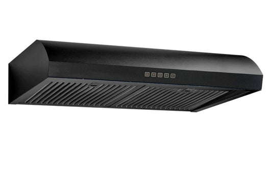 XO APPLIANCE XOE230B XO Appliance 30"" 400 Cfm Under Cabinet Range Hood Black