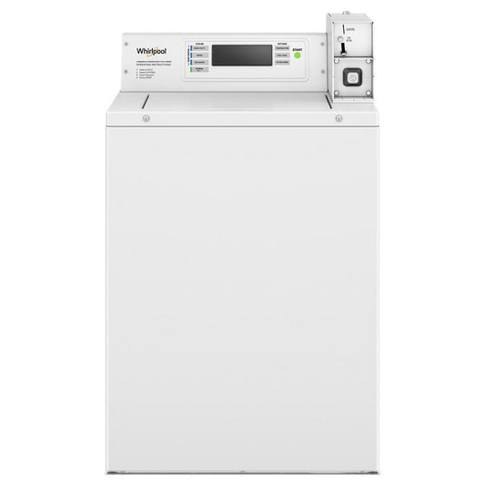 WHIRLPOOL CAE2779JQ Commercial Top-load Washer With Factory-installed Coin Drop and COI...