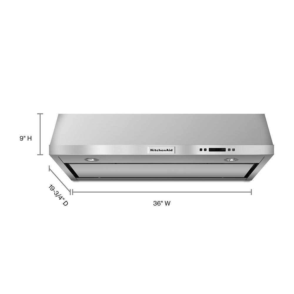 KITCHENAID KVUB606DSS Stainless Steel Kitchenaid 36'' Under-the-cabinet, 4-speed System