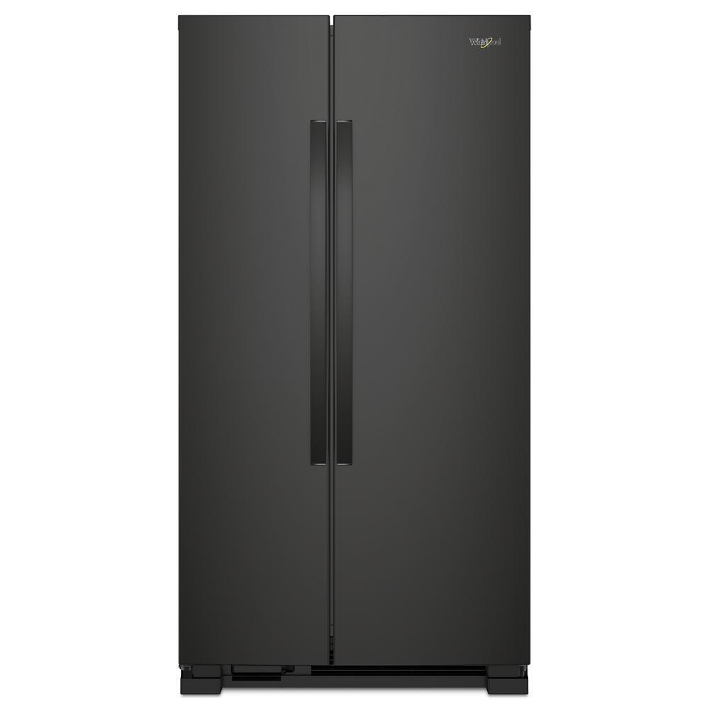 WHIRLPOOL WRS312SNHB Whirlpool 33-inch Wide Side-by-side Refrigerator - 22 Cu. Ft. - ...