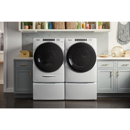 WHIRLPOOL WED8620HW Whirlpool 7.4 CU.FT Front Load Electric Dryer With Intiutitive T...