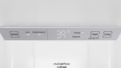 SHARP SJB1255GS Sharp 24 In. Bottom-freezer Counter-depth Refrigerator