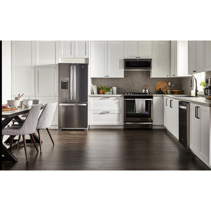 WHIRLPOOL WRF560SEHZ Whirlpool 30-inch Wide French Door Refrigerator - 20 Cu. Ft.