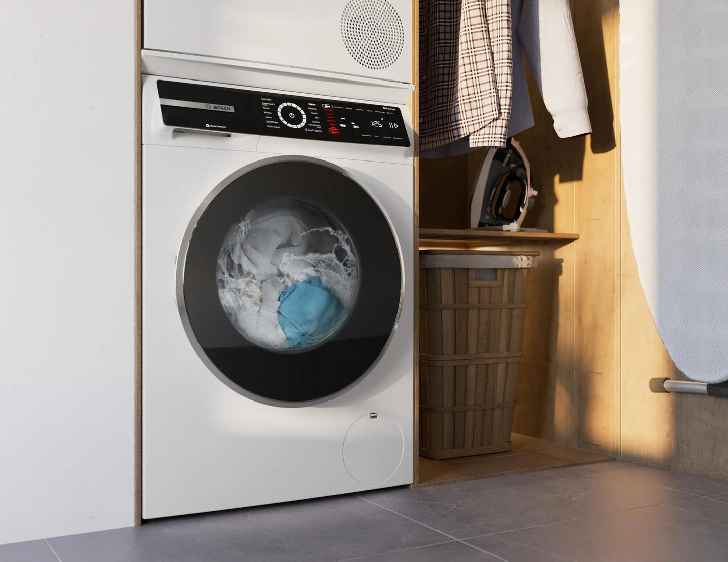 BOSCH WGB24600UC Bosch 500 Series Compact Washer 1600 Rpm Wgb24600uc