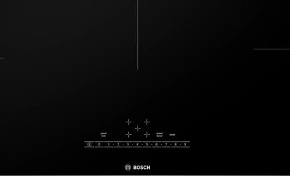 BOSCH NIT5660UC 500 Series Induction Cooktop 36'' Black, Surface Mount Without FRAM...