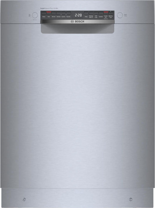 BOSCH SGE78C55UC Bosch 800 Series Dishwasher 24"" Stainless Steel