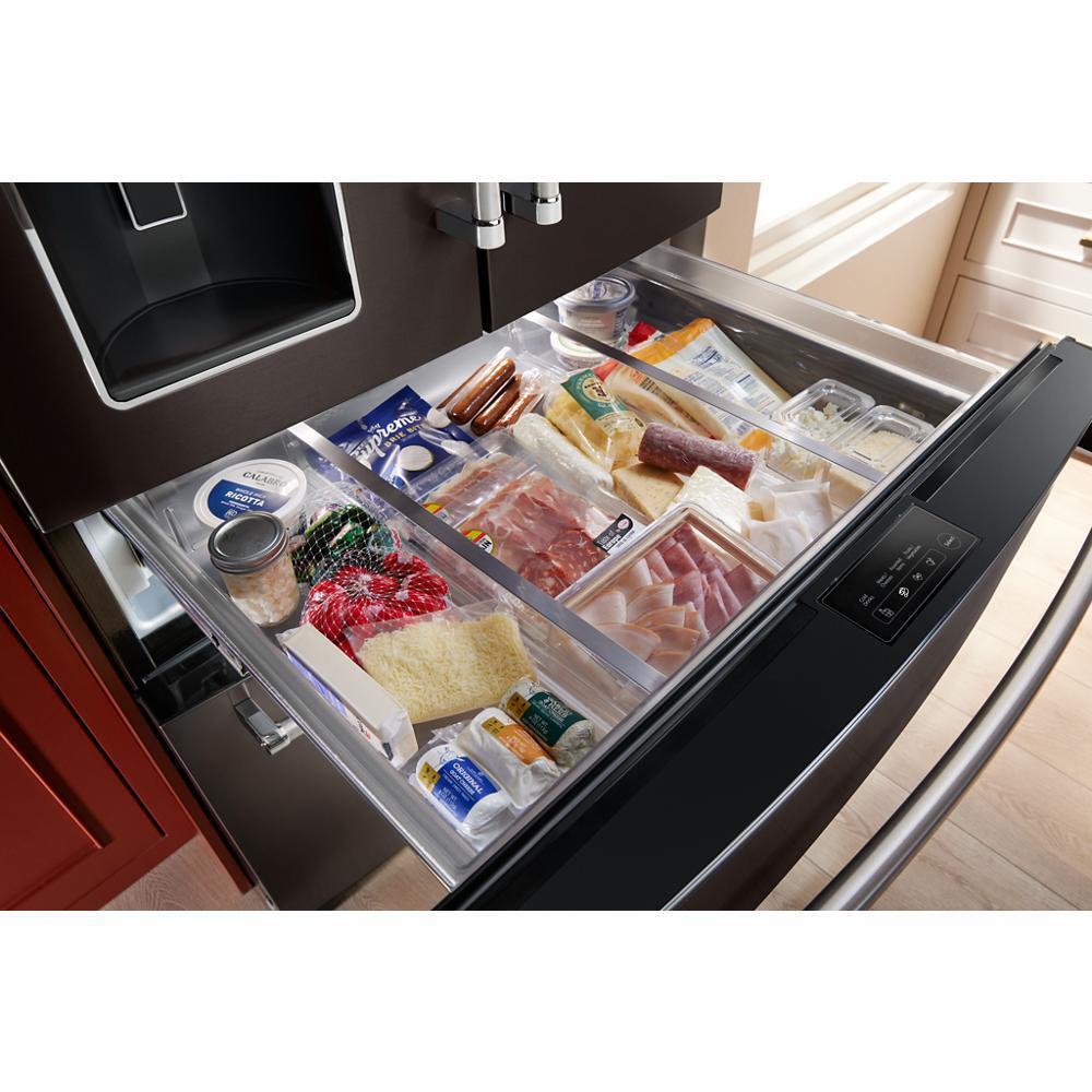 KITCHENAID KRMF536RBS 26.2 Cu. Ft. Multi-door French Door Refrigerator With Platinum INTE...