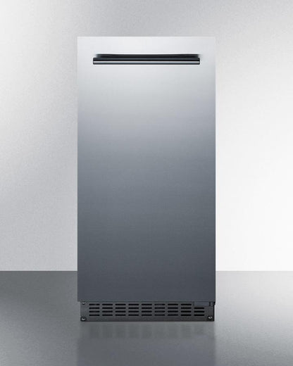 SUMMIT BIM68OSGDR 15"" Wide 62 Lb. Built-in Undercounter Commercially Listed INDOOR/OU...