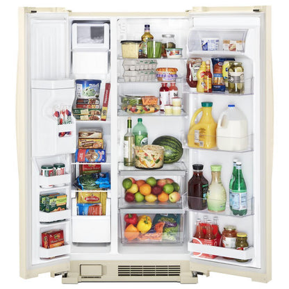 WHIRLPOOL WRS311SDHT Whirlpool 33-inch Wide Side-by-side Refrigerator - 21 Cu. Ft. - ...