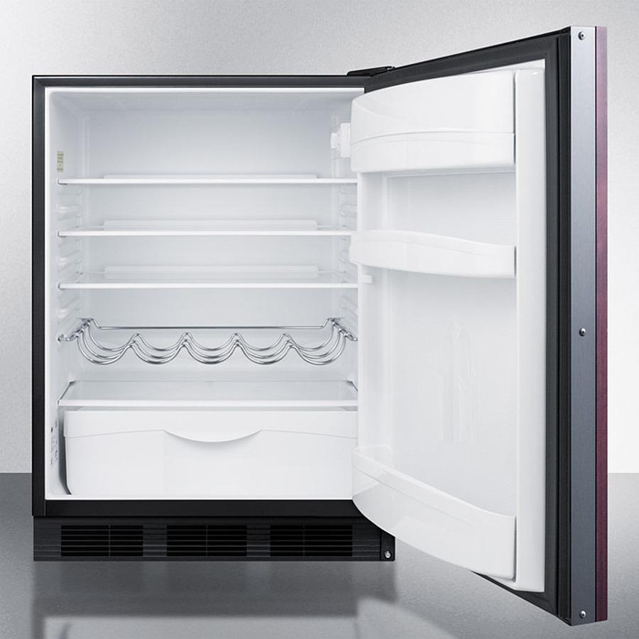 SUMMIT FF63BKBIIF Built-in Undercounter Auto Defrost All-refrigerator for RESIDENTIAL...