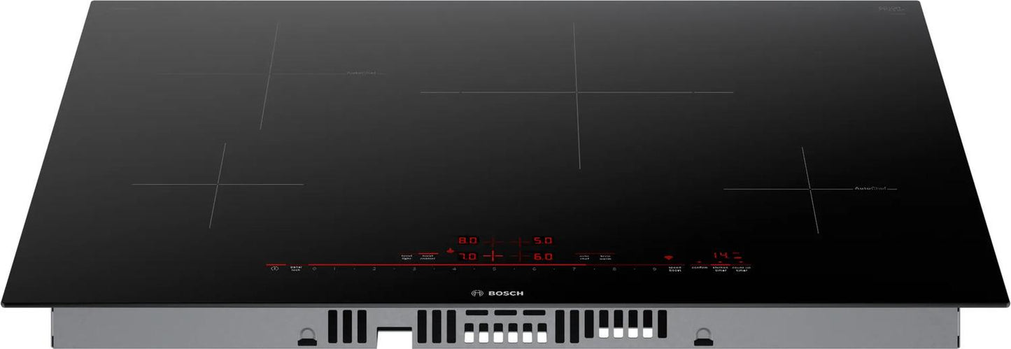 BOSCH NIT8060UC 800 Series Induction Cooktop 30'' Black, Surface Mount Without FRAM...