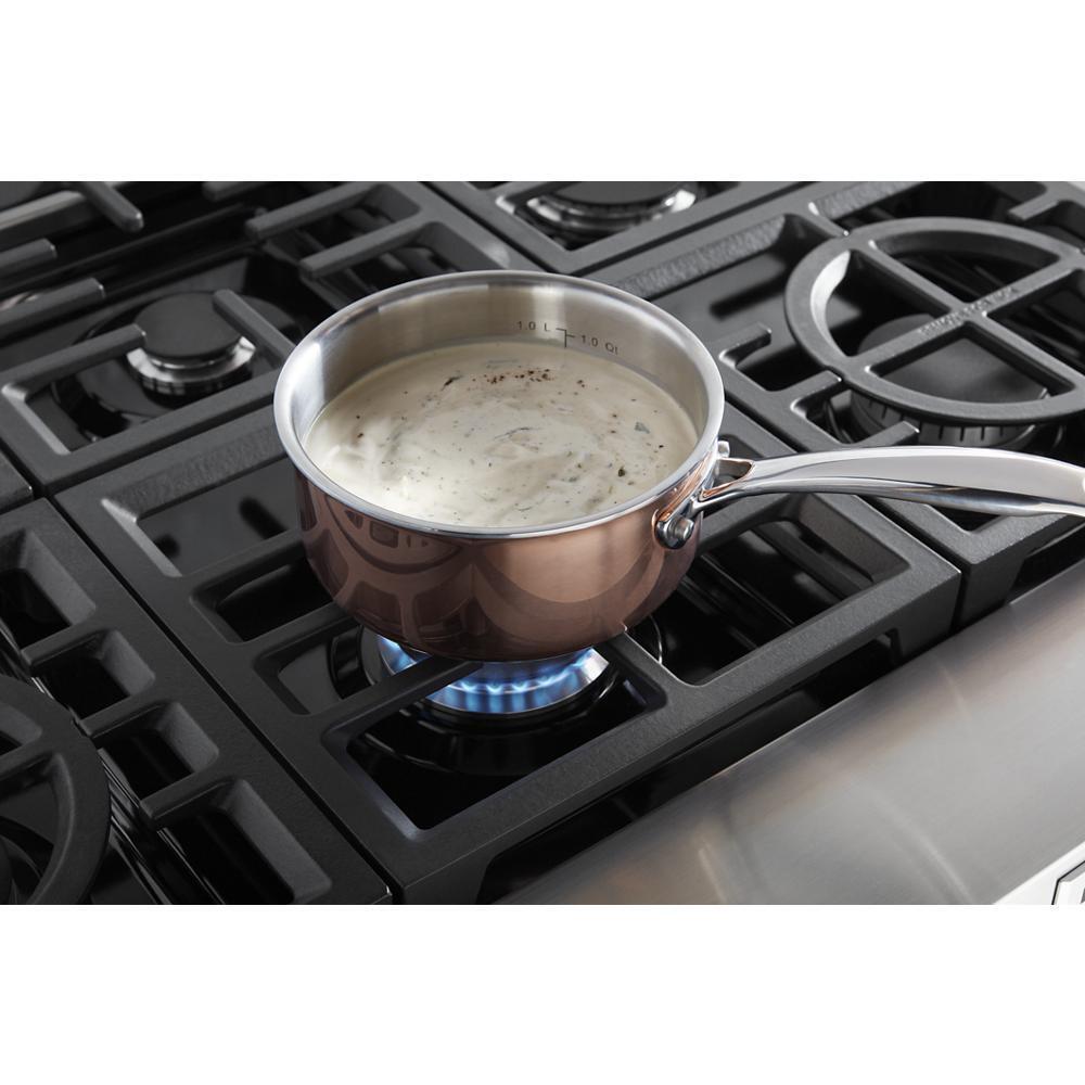 KITCHENAID KCGC506JSS Kitchenaid 36'' 6-burner Commercial-style Gas Rangetop - STAINLE...