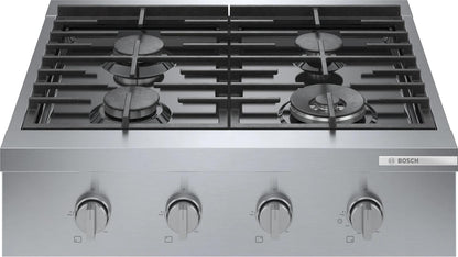 BOSCH RGM8058UC Bosch 800 Series Gas Rangetop 30'' Stainless Steel Rgm8058uc
