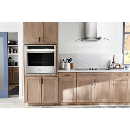 MAYTAG MOES6030LZ Maytag 30-inch Single Wall Oven With Air Fry and Basket - 5.0 Cu. Ft.