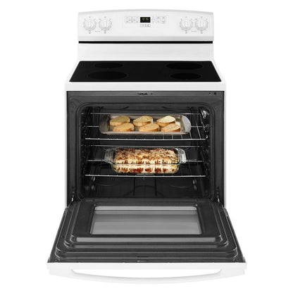 AMANA AER6303MFW 30-inch Amana Electric Range With Extra-large Oven Window - White