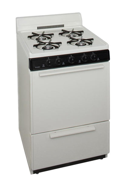 PREMIER SCK100TP Premier 24-inch Gas Range (color: Biscuit)