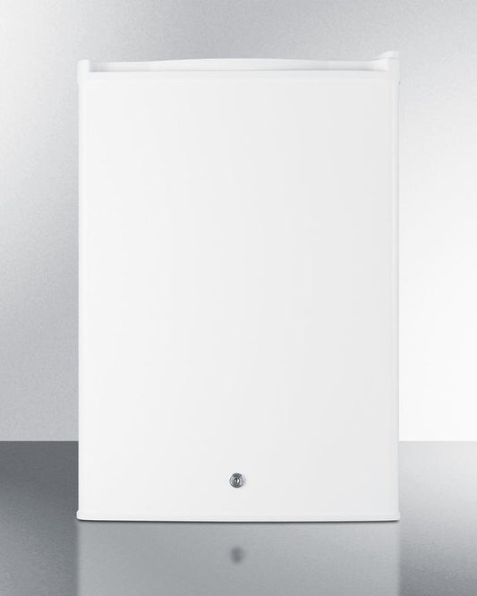 SUMMIT FF31L7 Commercially Approved Countertop All-refrigerator In White With DIG...