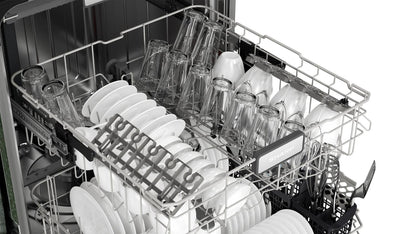 SHARP SDW6757ES Sharp 24"" Slide-in Stainless Steel Dishwasher