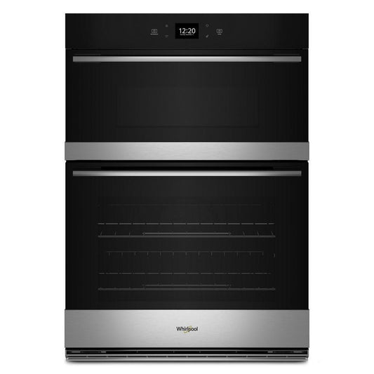 WHIRLPOOL WOEC5930LZ &#xa;6.4 Total Cu. Ft. Combo Wall Oven With Air Fry When Connected