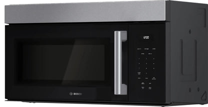 BOSCH HMV1055U 100 Series Over-the-range Microwave 30"" Left Sideopening Door, STAI...