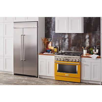 KITCHENAID KFGC506JYP Kitchenaid 36'' Smart Commercial-style Gas Range With 6 Burners ...