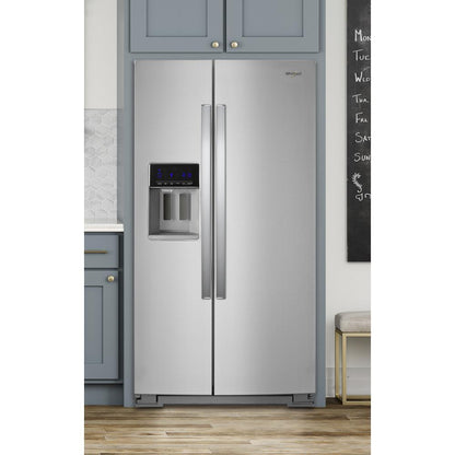 WHIRLPOOL WRS588FIHZ Whirlpool 36-inch Wide Side-by-side Refrigerator - 28 Cu. Ft.