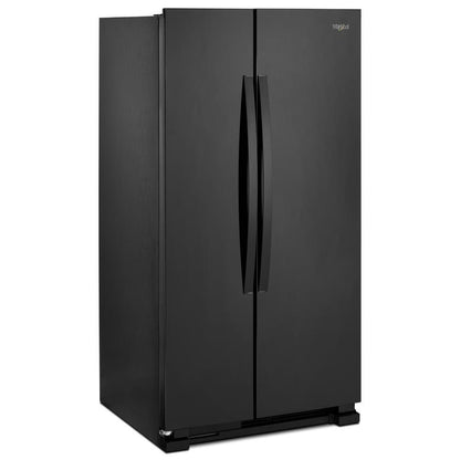 WHIRLPOOL WRS312SNHB Whirlpool 33-inch Wide Side-by-side Refrigerator - 22 Cu. Ft. - ...