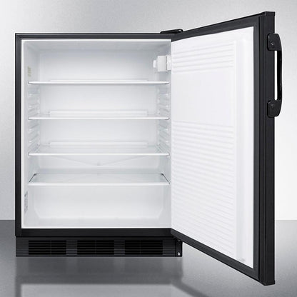 SUMMIT FF7BKBI Commercially Listed Built-in Undercounter All-refrigerator for GENE...