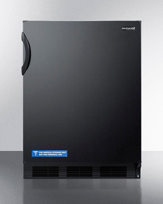 SUMMIT CT66BK Freestanding Refrigerator-freezer for General Purpose Use, With DUA...