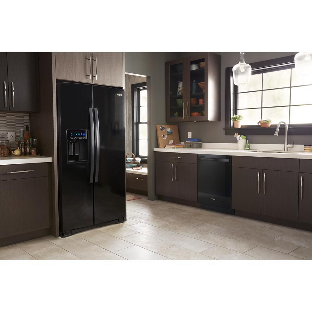 WHIRLPOOL WRS571CIHB Whirlpool 36-inch Wide Counter Depth Side-by-side Refrigerator -...