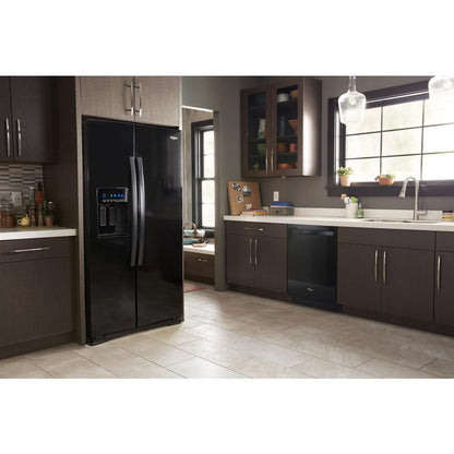 WHIRLPOOL WRS571CIHB Whirlpool 36-inch Wide Counter Depth Side-by-side Refrigerator -...