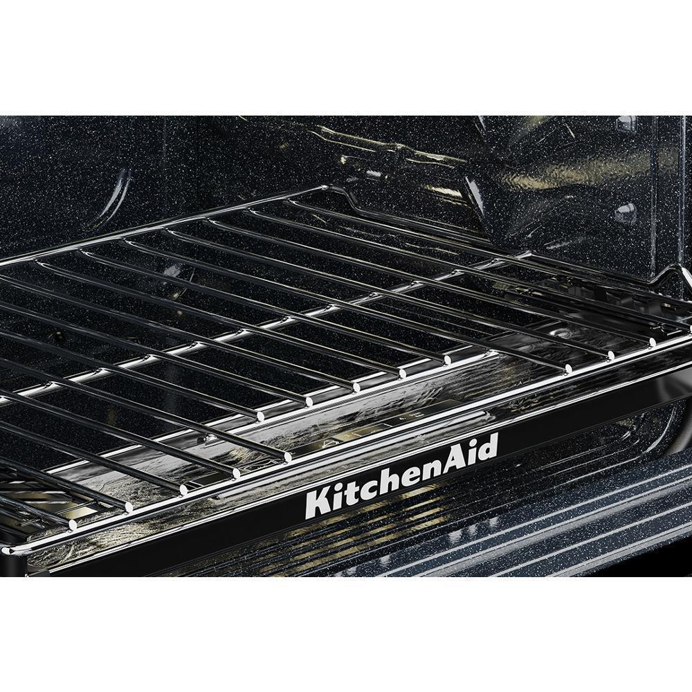 KITCHENAID KSGS530SBE KitchenAid 30-inch 5-element Gas Slide-in Convection Range