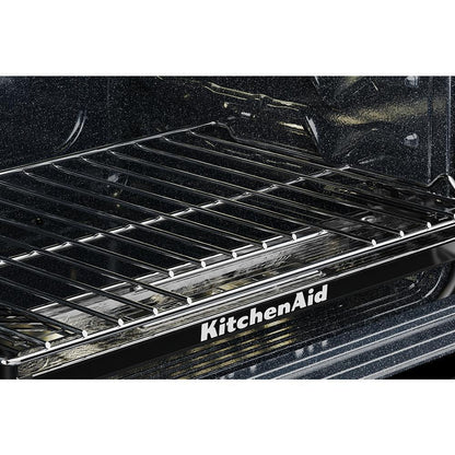 KITCHENAID KSGS530SBE KitchenAid 30-inch 5-element Gas Slide-in Convection Range