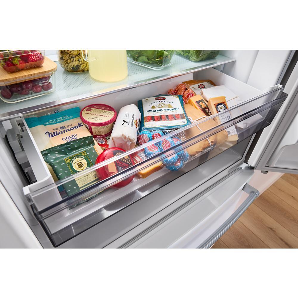 KITCHENAID KRFC136RWH 20 Cu. Ft. 36-inch Width Counter-depth French Door Refrigerator WIT...