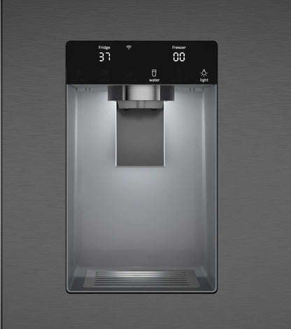 BOSCH B36CD52SNB 500 Series French Door Bottom Mount Refrigerator 36"" Black STAINLES...