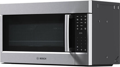 BOSCH HMV8054U 800 Series Over-the-range Microwave 30"" Left Sideopening Door, STAI...