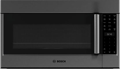 BOSCH HMV8045U 800 Series Over-the-range Microwave 30"" Left Sideopening Door, BLAC...