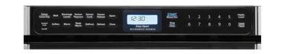 SHARP KB6524PSY 24 In. 1.2 Cu. Ft. 950w Sharp Easy Open Stainless Steel Microwave D...
